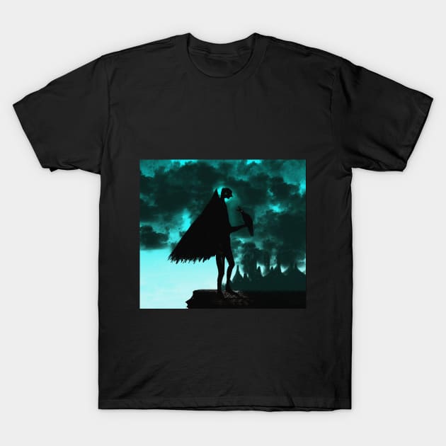 Dark utopia streampunk character T-Shirt by fantasticvolk